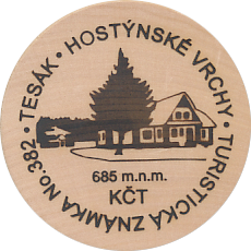 Tesák • Hostýnské vrchy • m n.m. • KČT