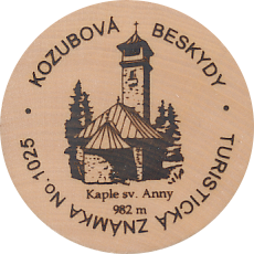 Kozubová • Beskydy • Kaple sv. Anny • 982 m