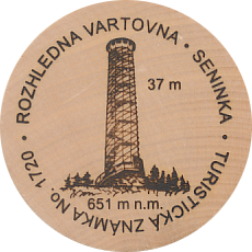 Rozhledna Vartovna • Seninka • 37 m • 651 m n.m.