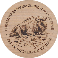 Pokazowa zagroda żubrów w Pszczynie
