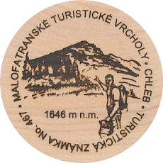 Malofatranské turistické vrcholy • Chleb • 1646 m n.m.